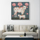 Serene Cow 004 Canvas Painting