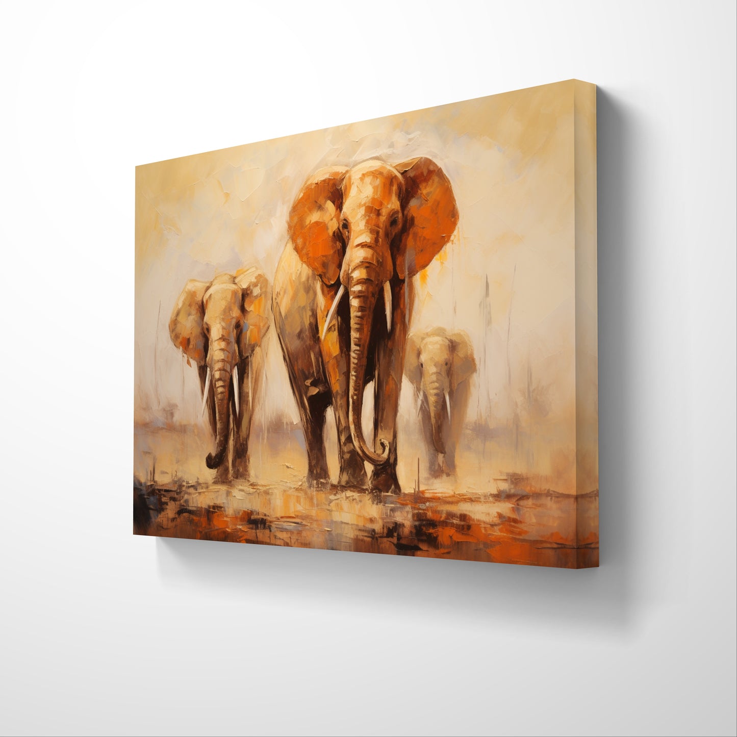 Mystic Elephant 008 Canvas Painting