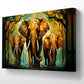 Mystic Elephant 007 Canvas Painting