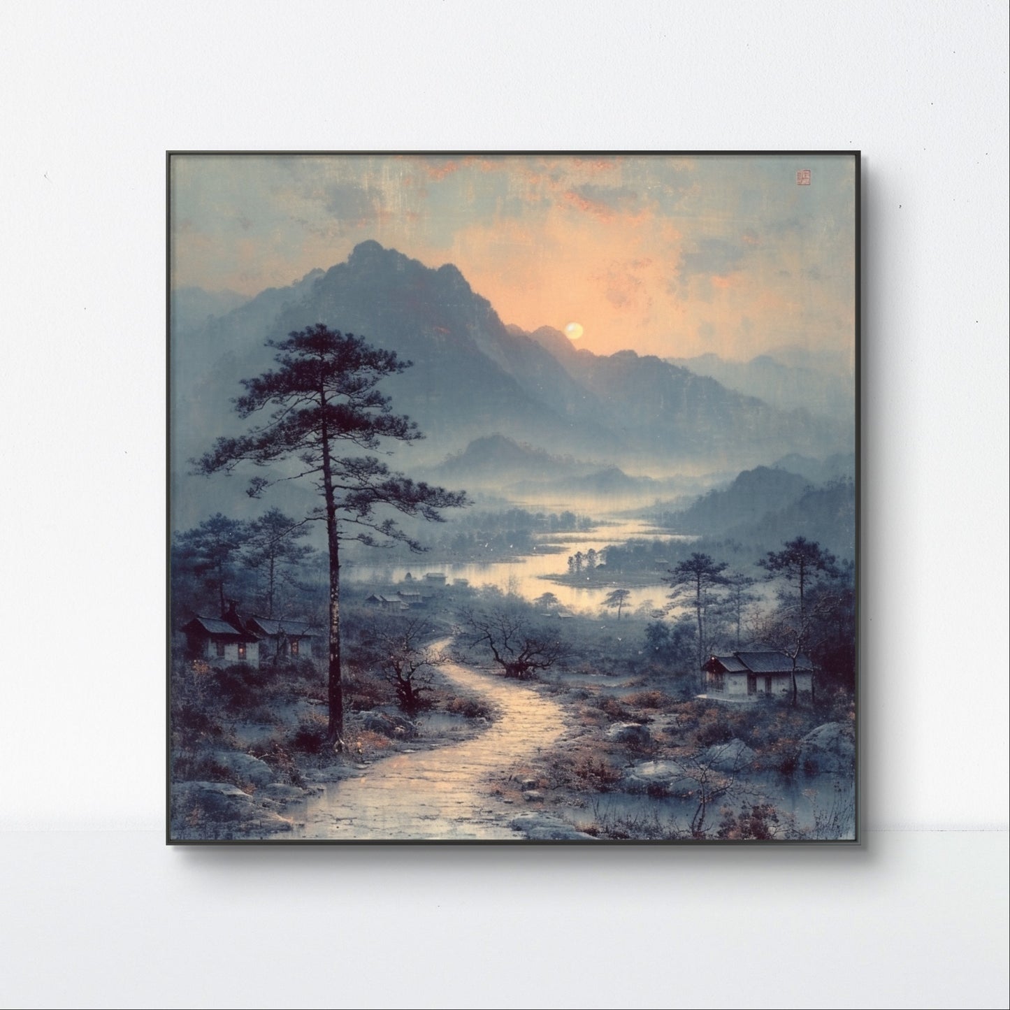 Mountain Melody Canvas Painting