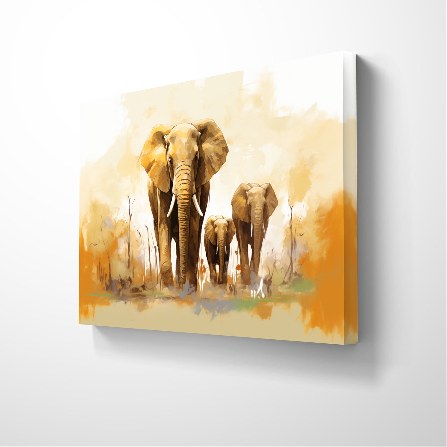 Mystic Elephant 005 Canvas Painting