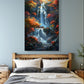 Bright Waterfall Canvas Painting