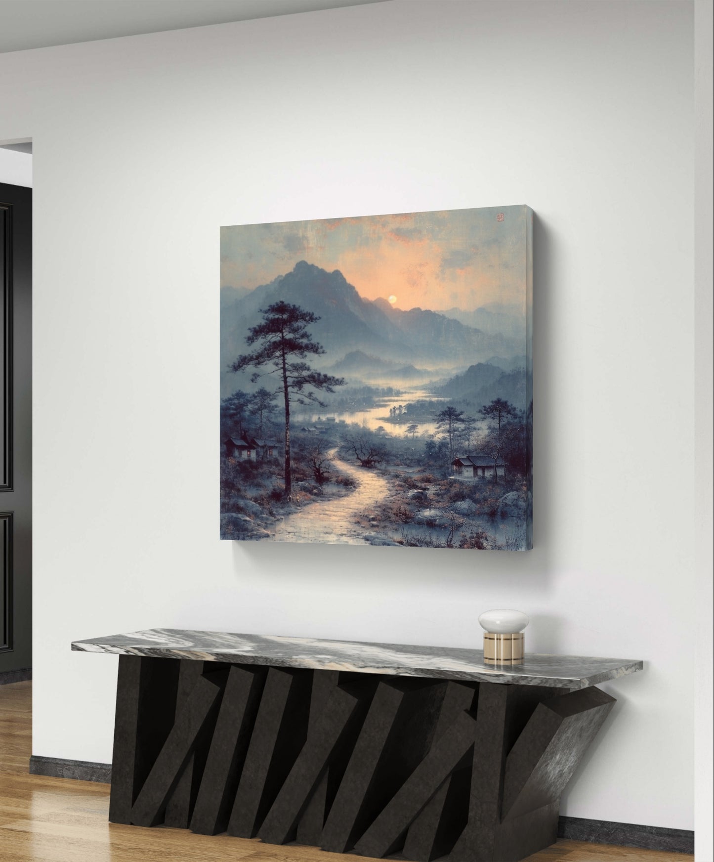 Mountain Melody Canvas Painting