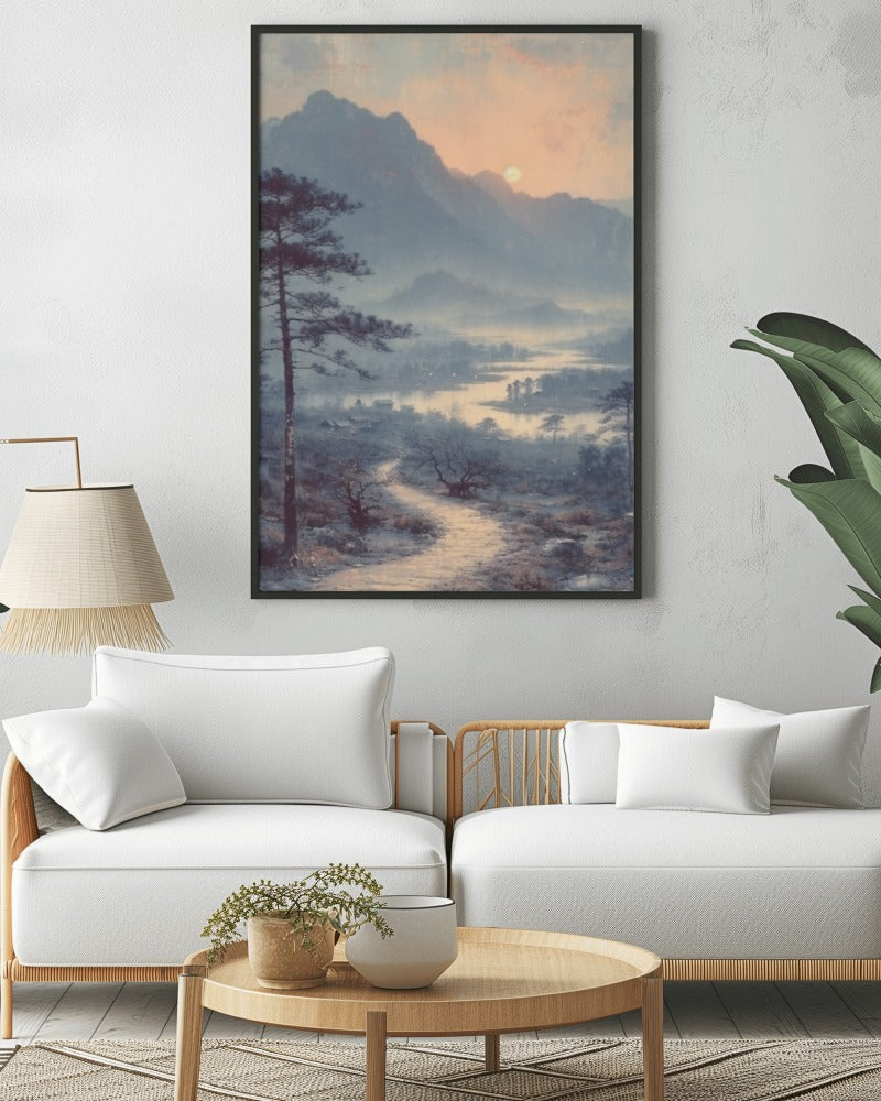 Mountain Melody Canvas Painting