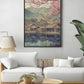 Serene Lake Reatreat Canvas Painting