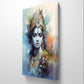  "Divine Krishna canvas painting showcasing a serene and majestic depiction of Lord Krishna. Add a touch of spiritual elegance to your space—shop now to bring this beautiful artwork into your home."