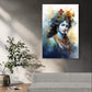 "Divine Krishna 003 canvas painting featuring a serene and graceful depiction of Lord Krishna. Enhance your space with this spiritual masterpiece—shop now to bring this divine artwork into your home."