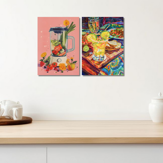 Fruit and Feast Canvas Painting