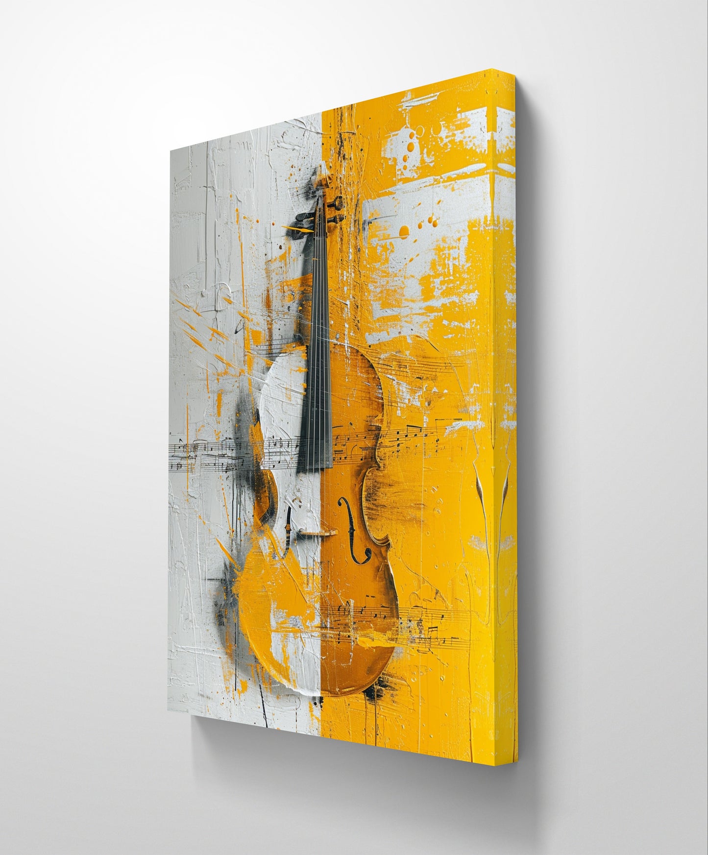 Guitar Melody 002 Canvas Painting