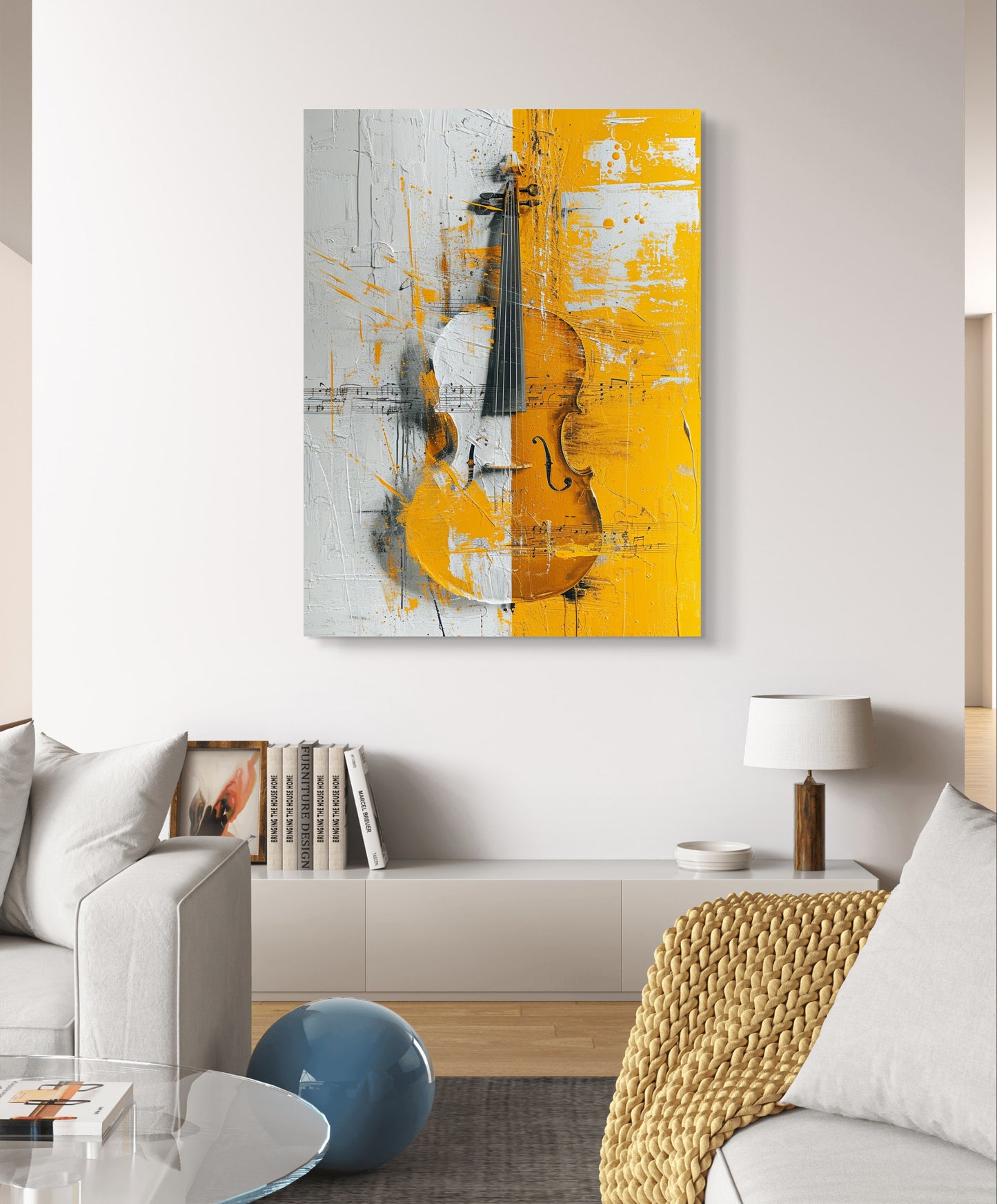 Guitar Melody 002 Canvas Painting