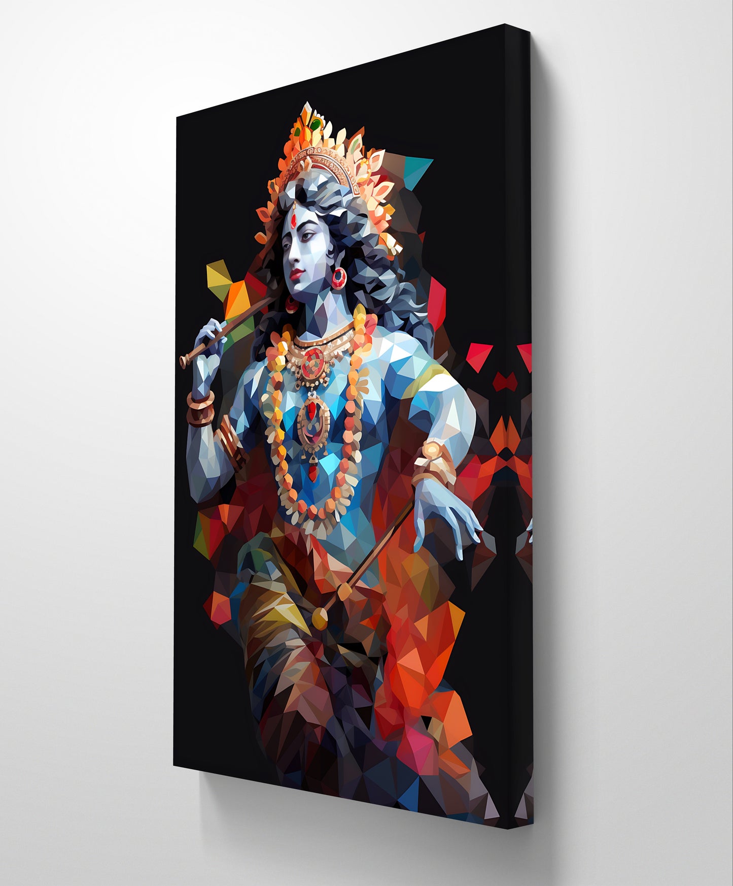 Krishna Dance Canvas Painting