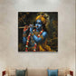 Lord Krishna 005 Canvas Painting