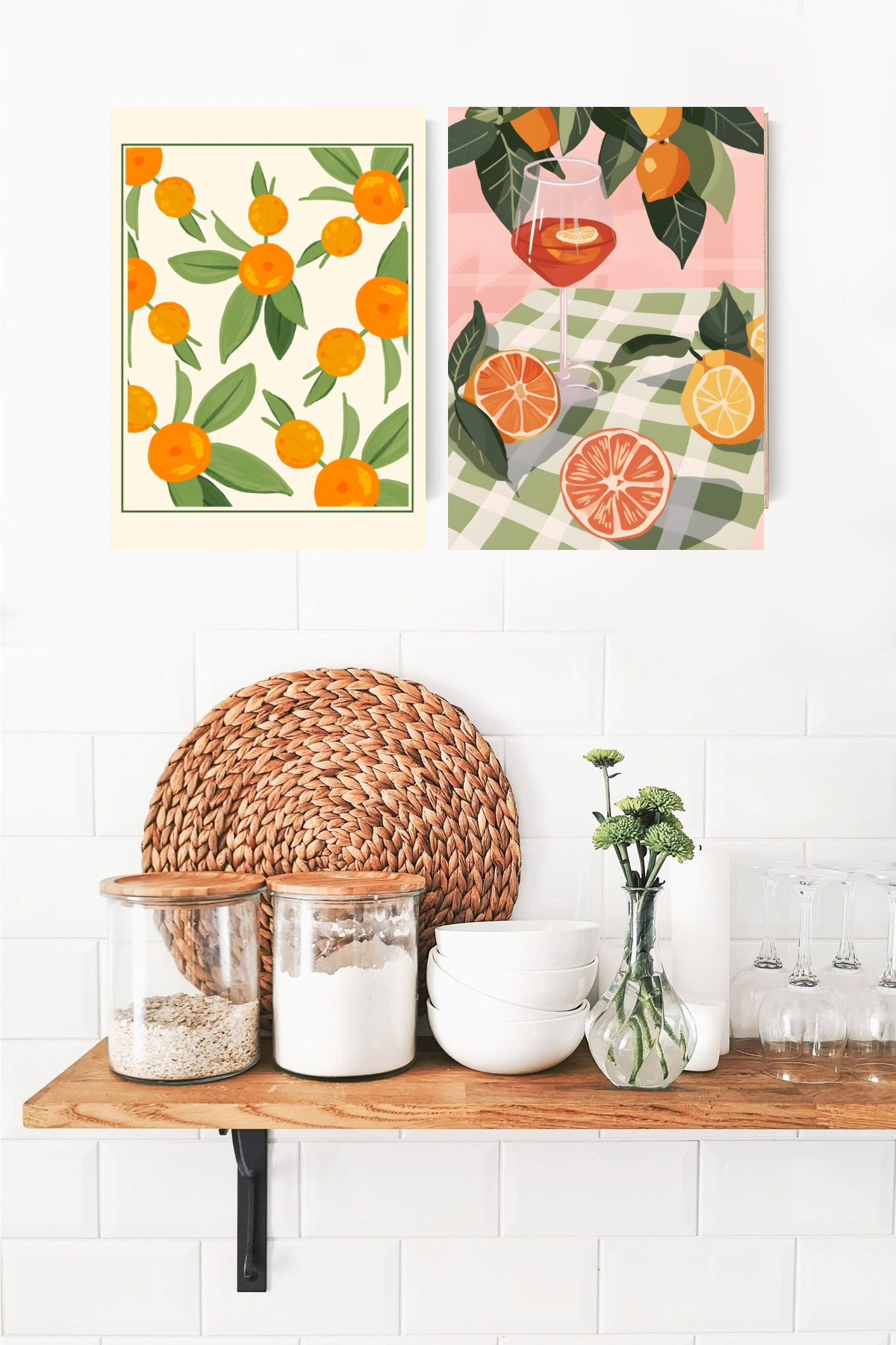 Orange Delight Canvas Painting