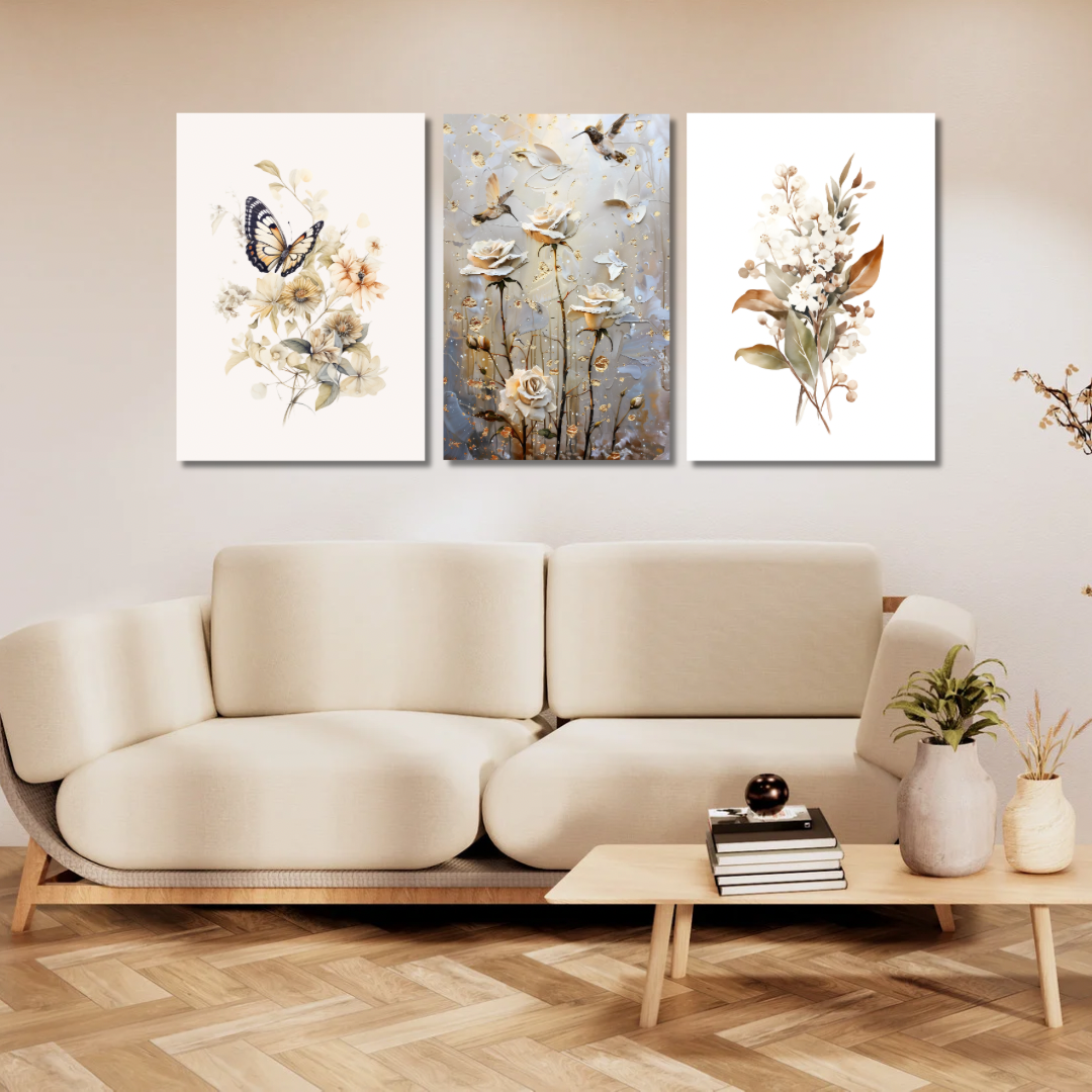 Petal Wings Canvas Painting