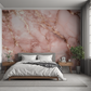 Rose Gold Luxe Marble Wallpaper