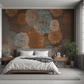 Rusted Blooms Wallpaper