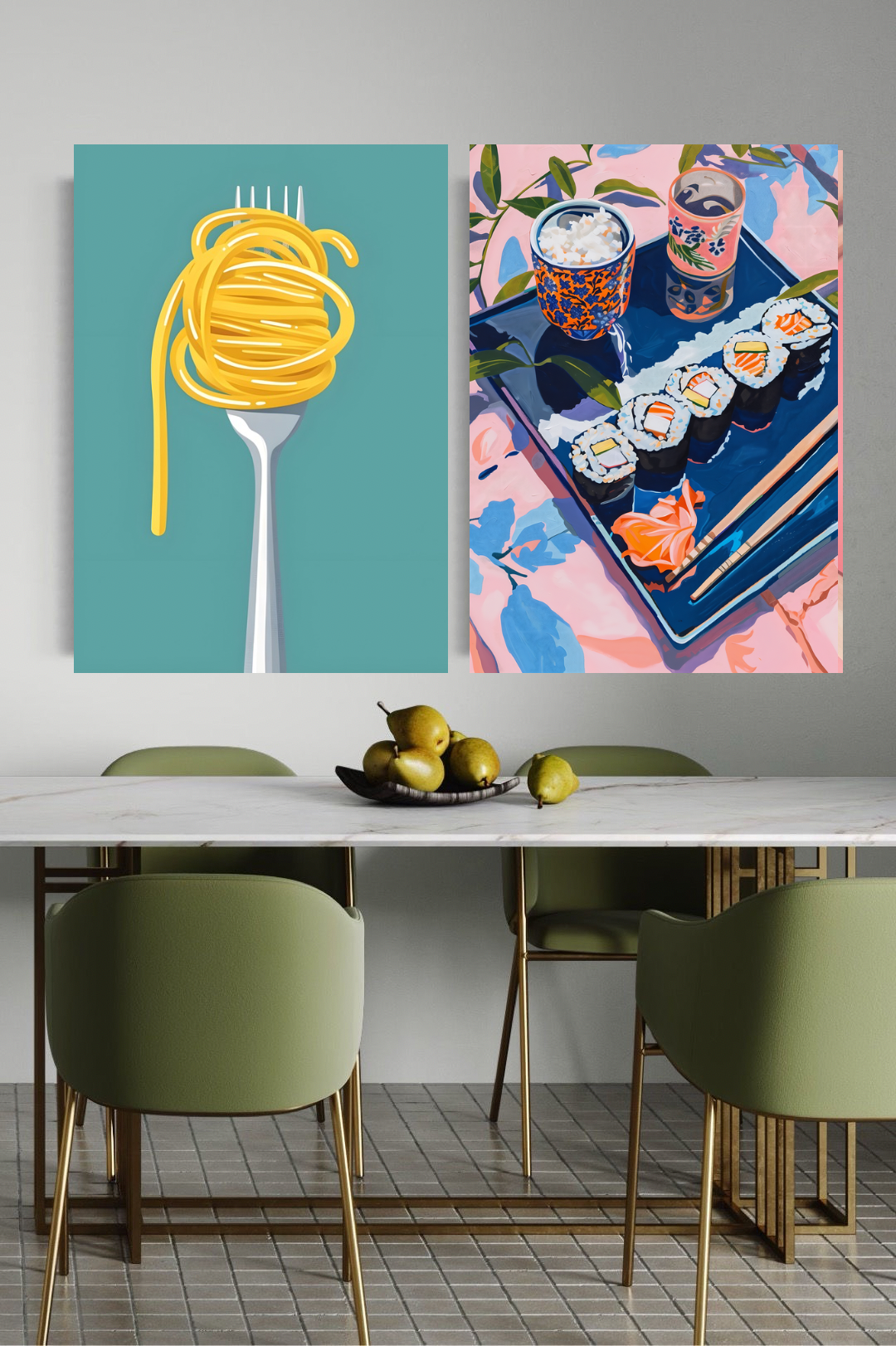 Tasty Delight Canvas Painting