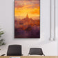 Mystical Bagan Sunrise [Myanmar] Canvas Painting 002