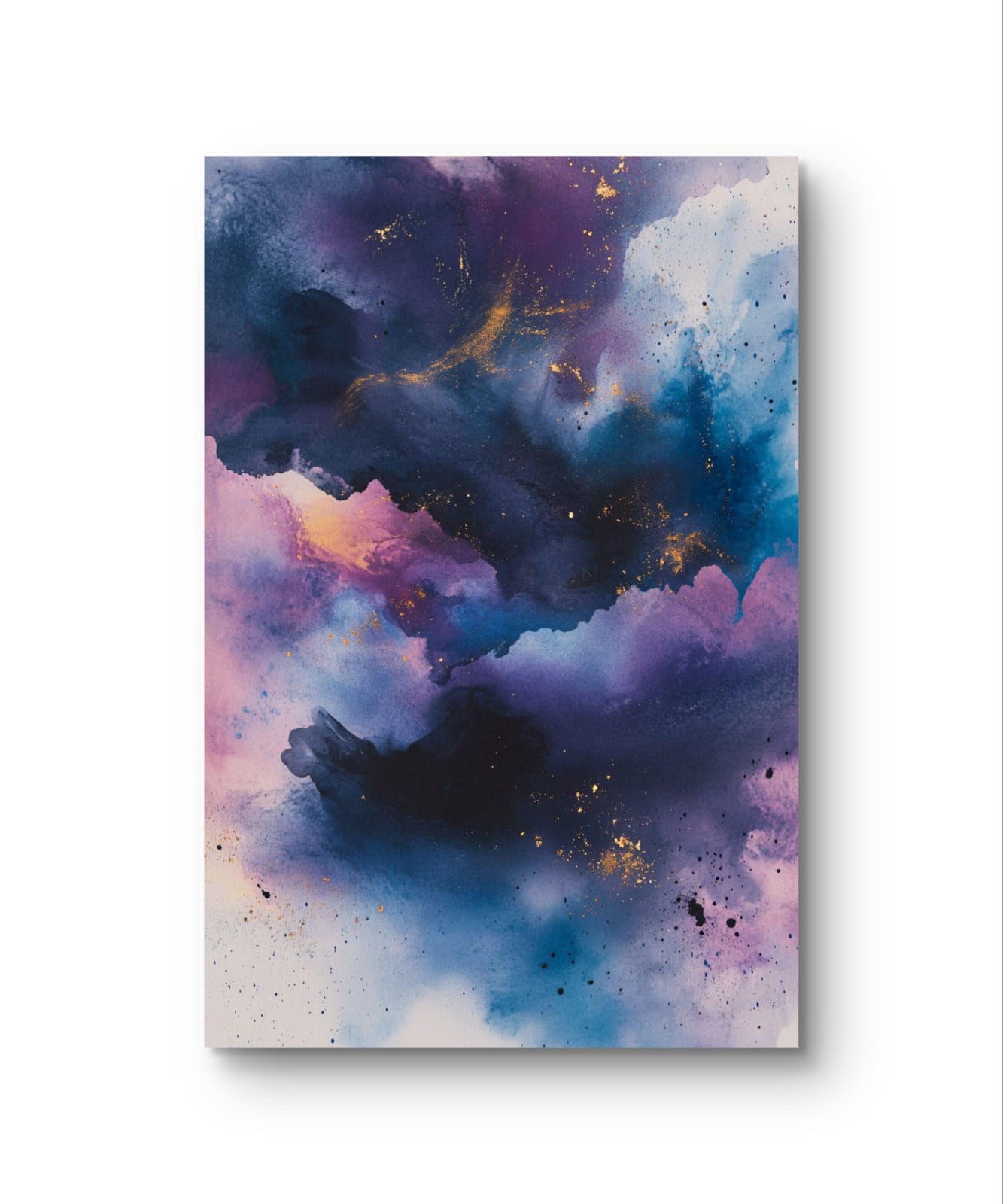 Fluorescent nebula 003 Canvas Painting