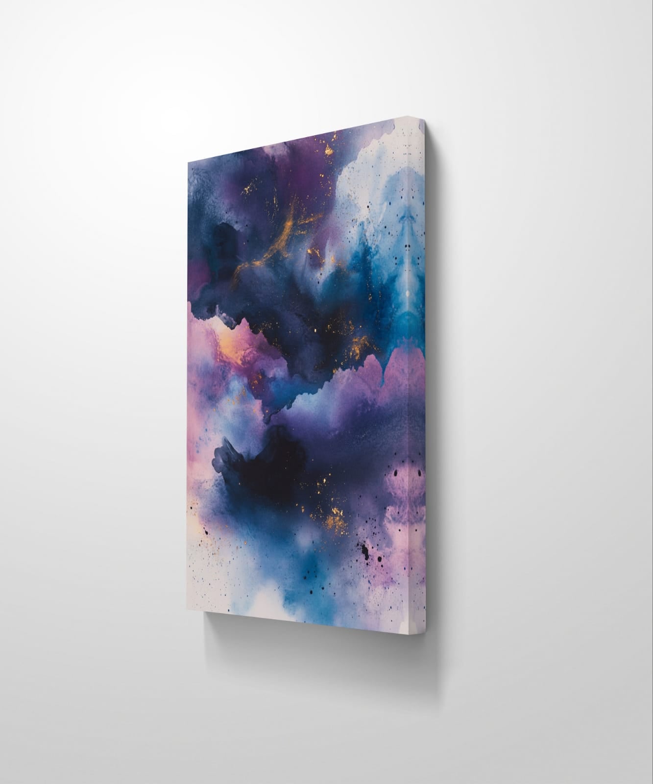 Fluorescent nebula 003 Canvas Painting