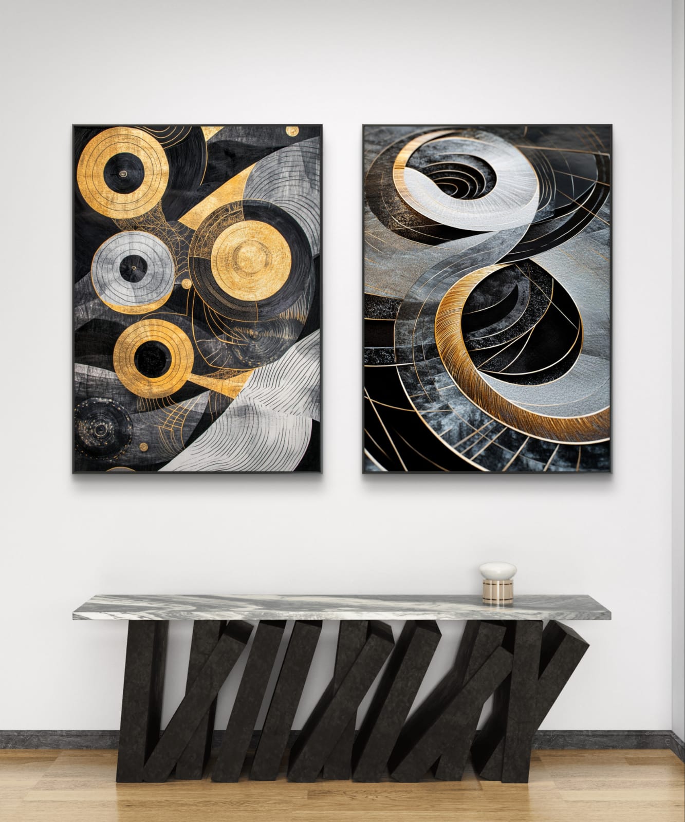 time and space Canvas Painting