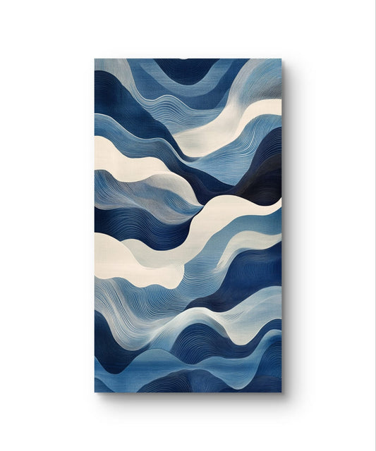 Waves of emotion Canvas Painting