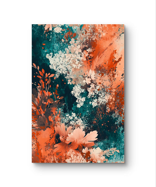 Colorful Contrasts Canvas Painting