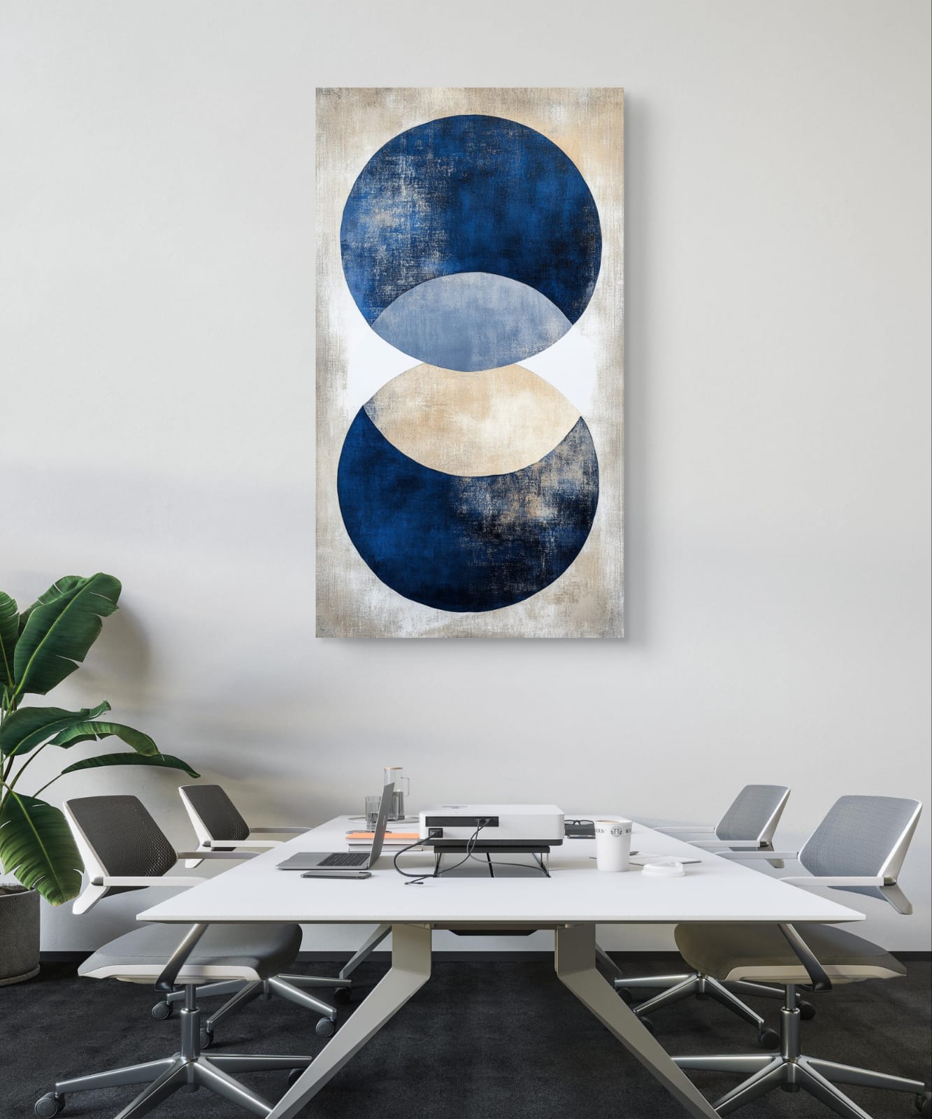 Celestial Orbits Canvas Painting