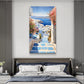 Spring in Santorini - 002 Canvas Painting