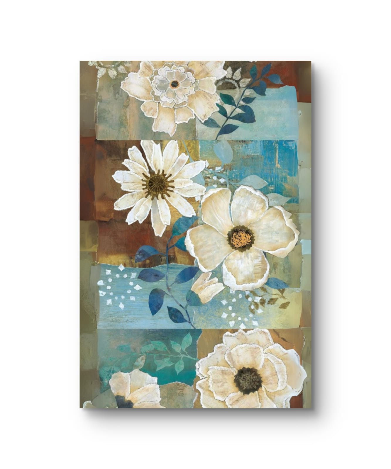 Elegant Florals Canvas Painting