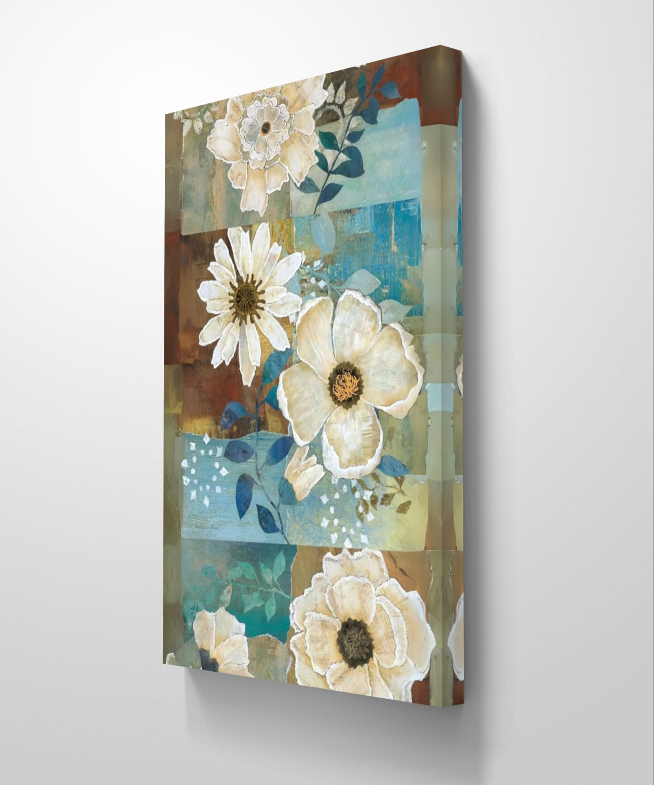 Elegant Florals Canvas Painting