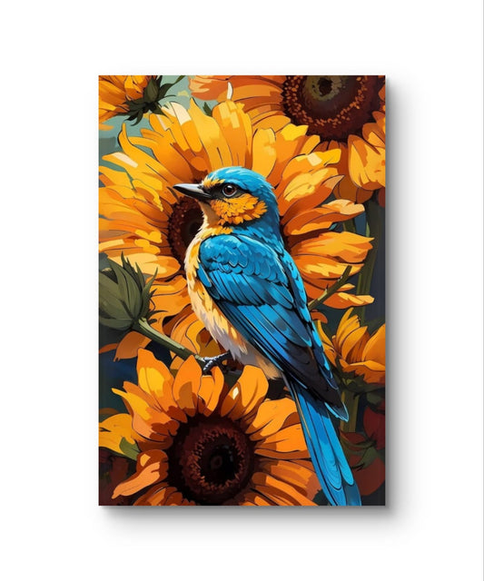 Bird's Eye View Canvas Painting