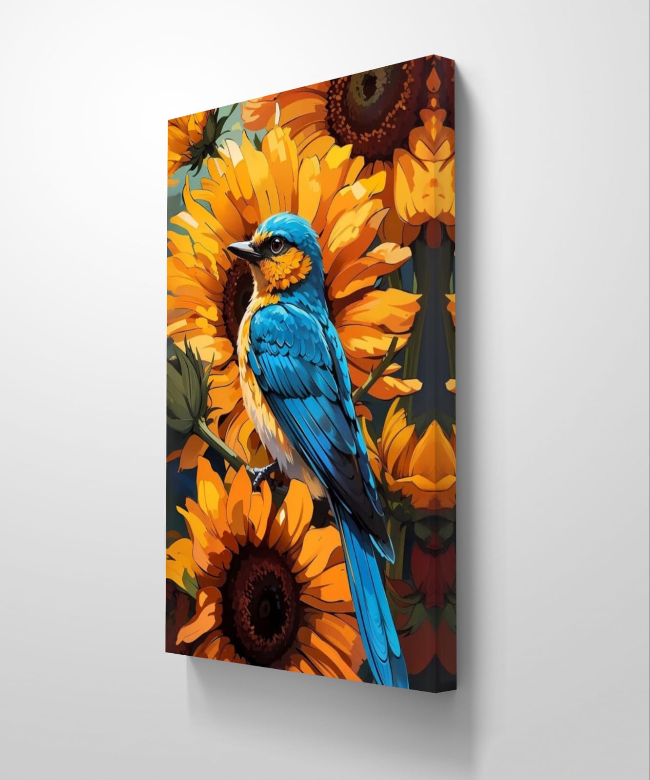 Bird's Eye View Canvas Painting