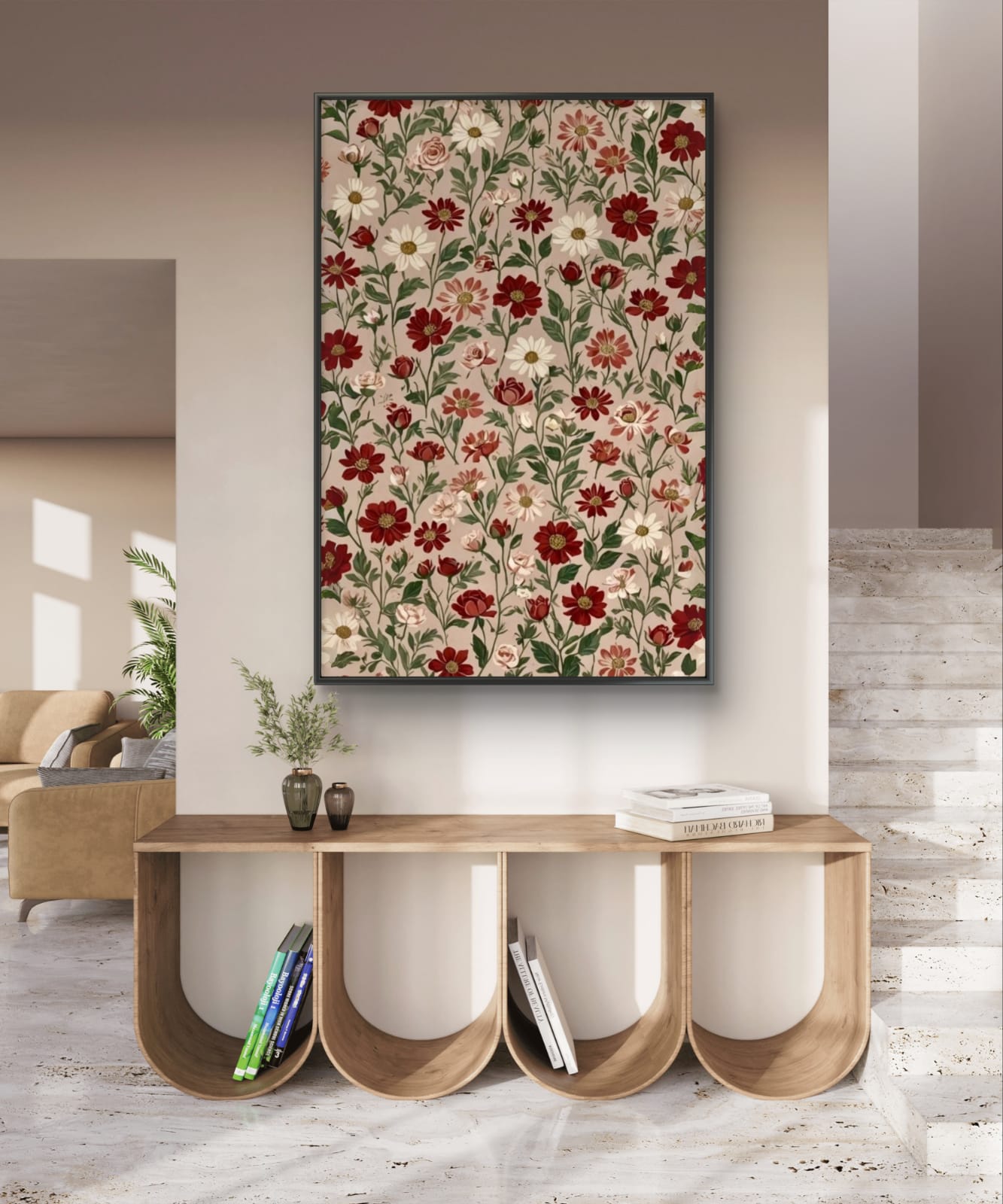 Botanical Beauty Canvas Painting