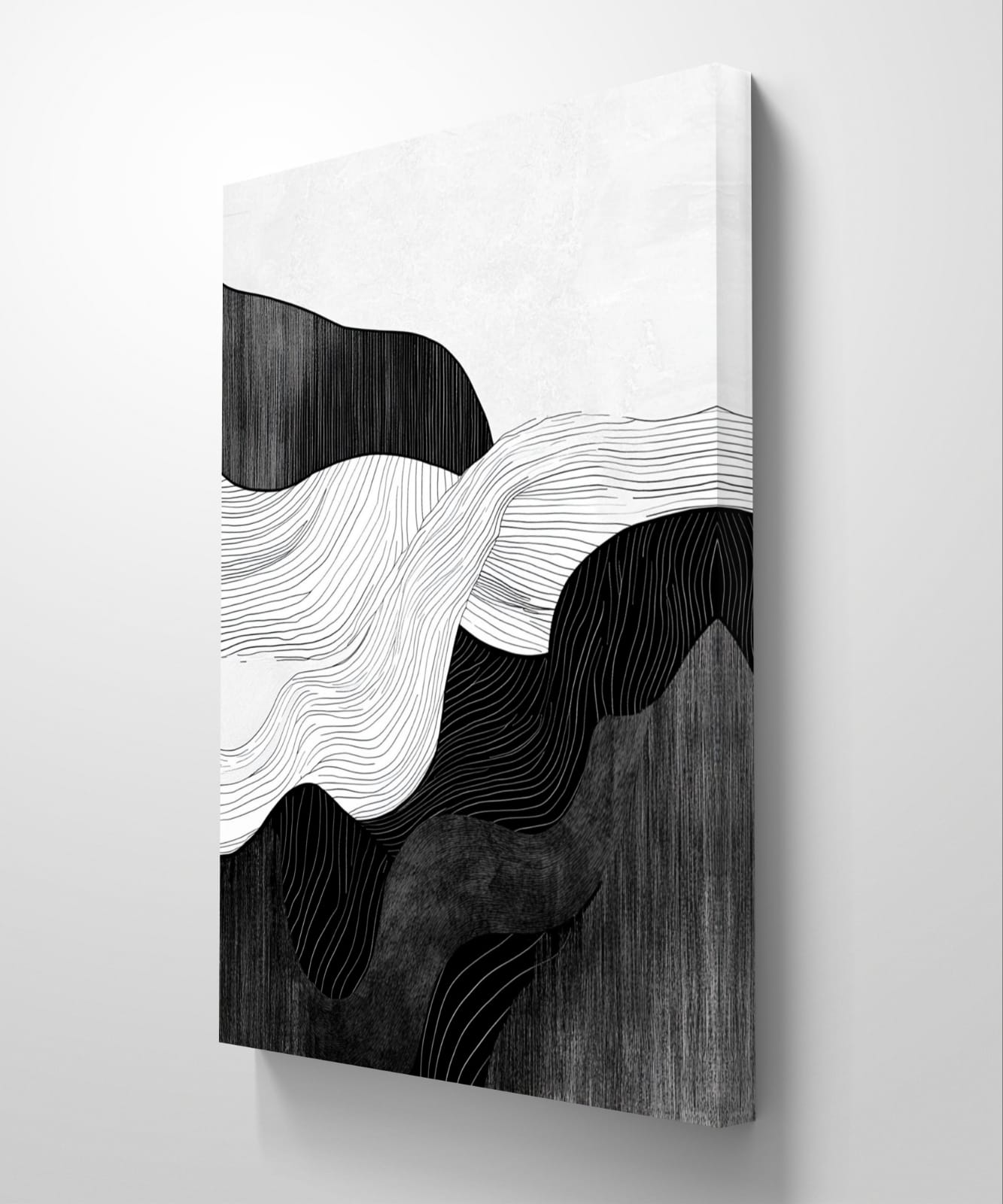 Rhythm of Lines Canvas Painting