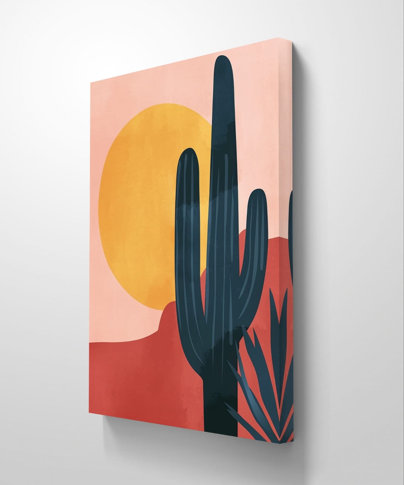 Arid Beauty Canvas Painting