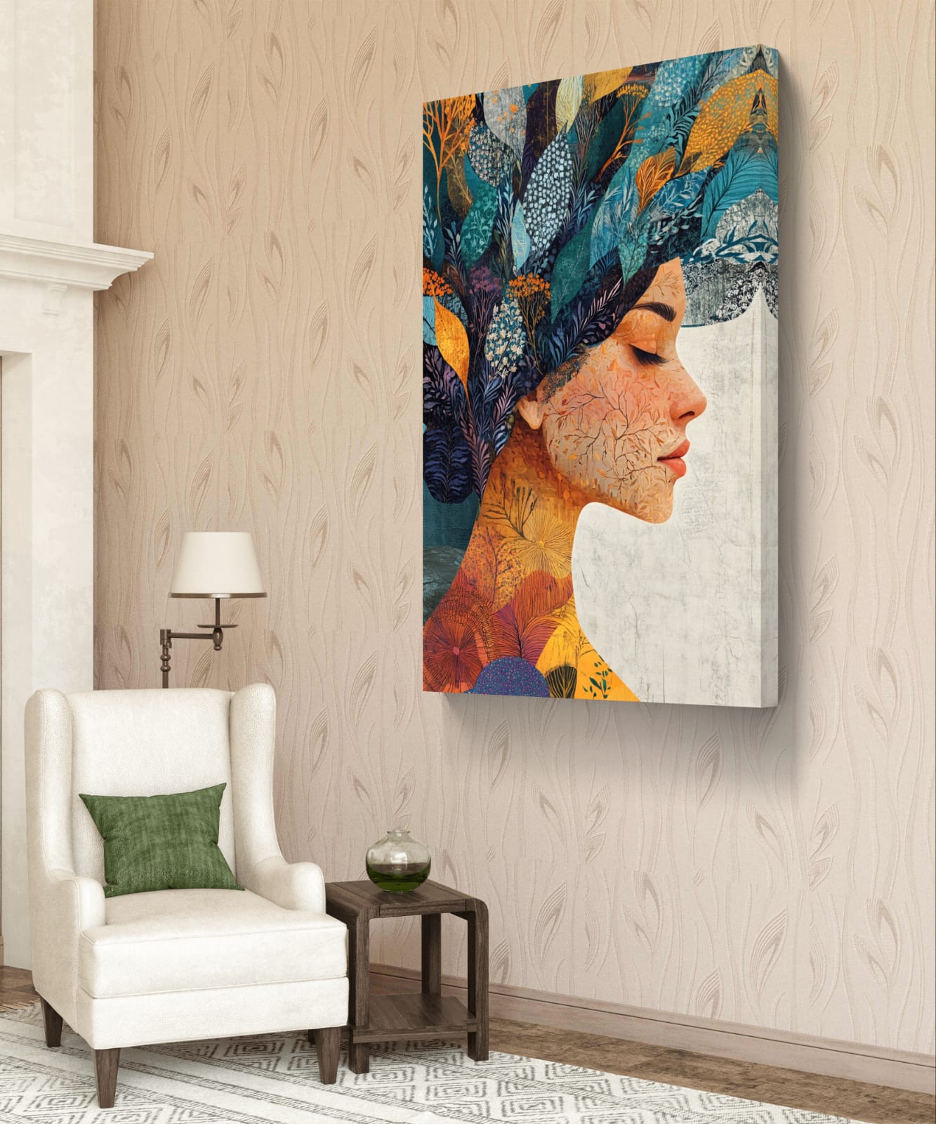 Soul's Tapestry Canvas Painting