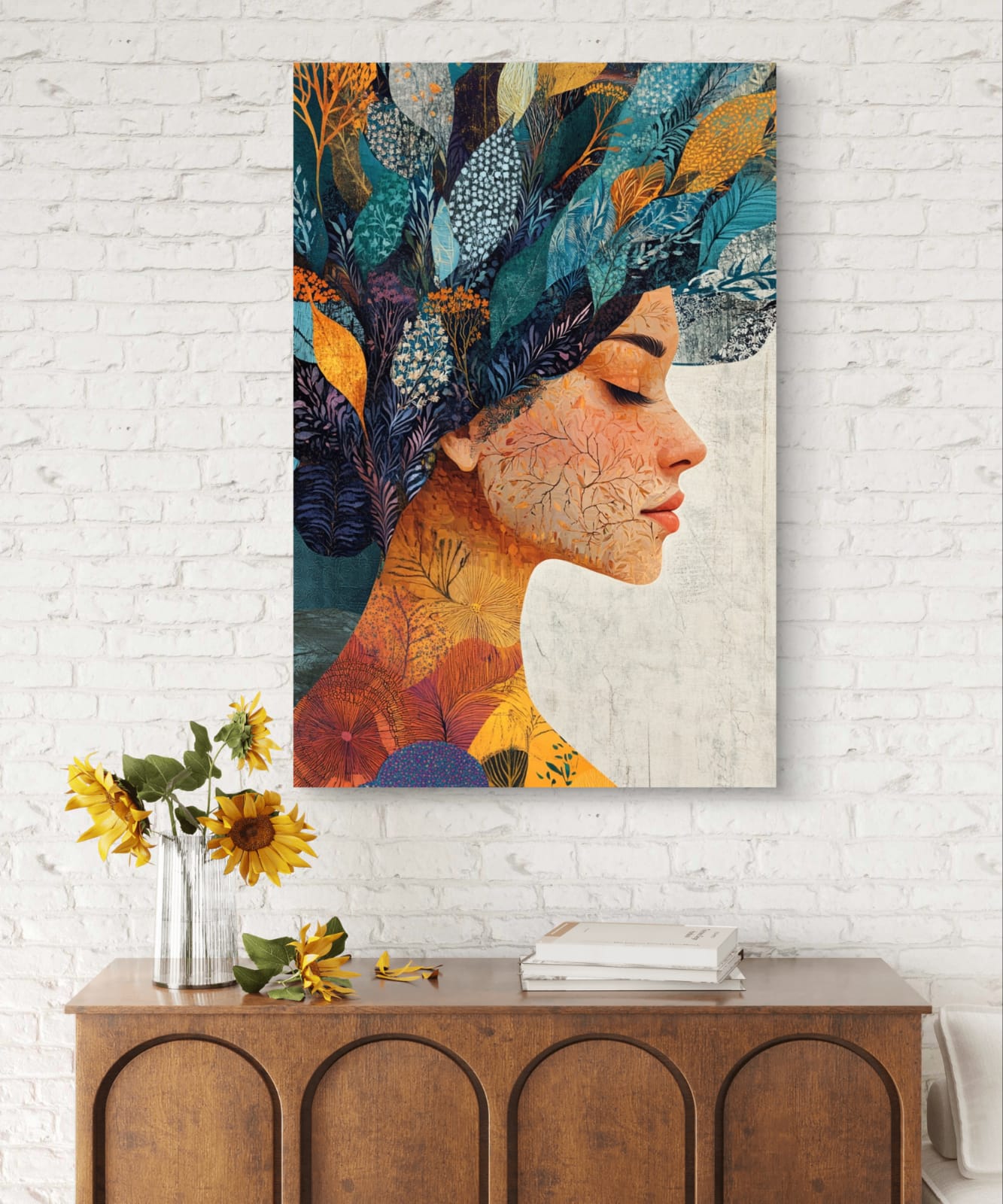 Soul's Tapestry Canvas Painting