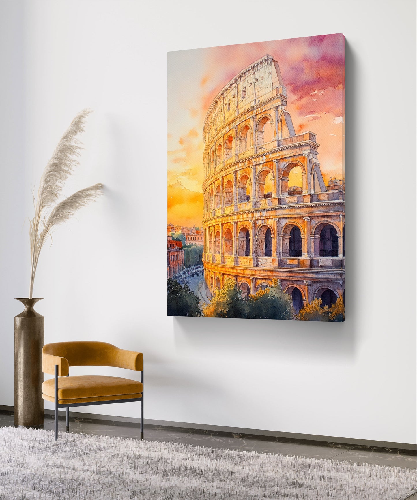 Rome, Italy Canvas Painting