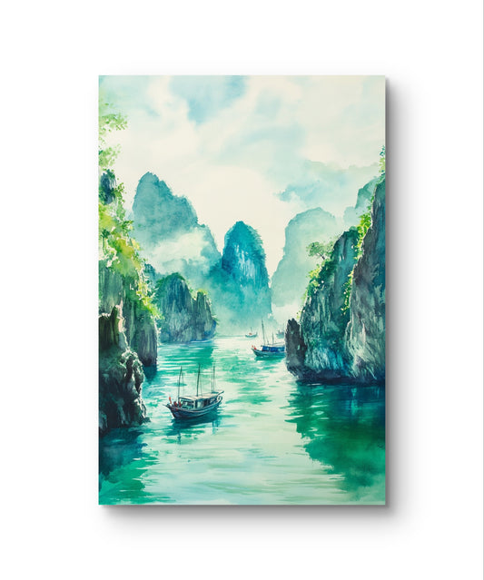 Vietnam (Halong Bay) Canvas Painting