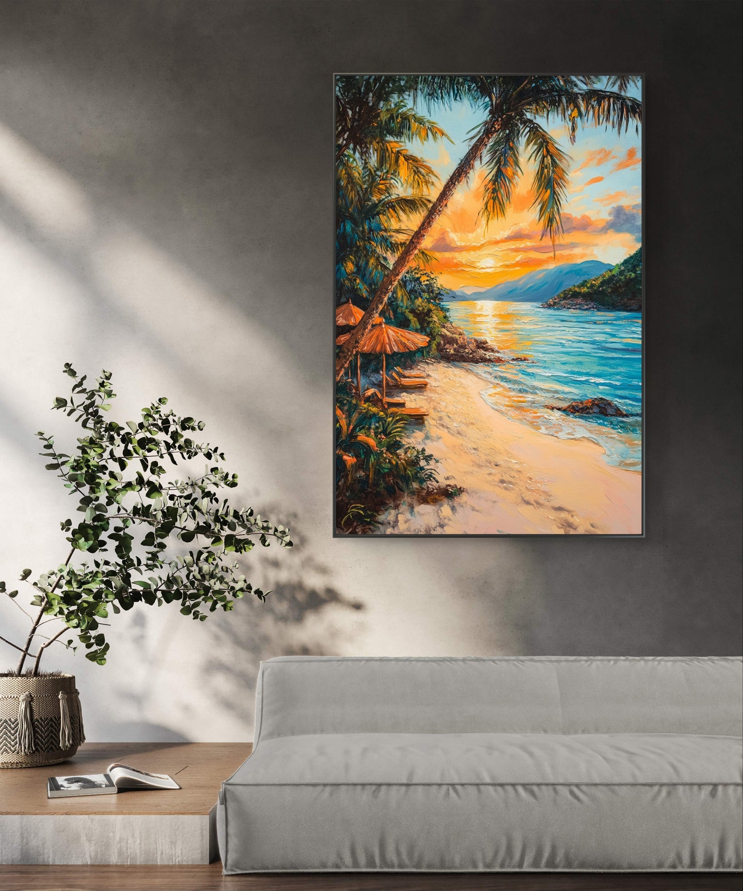 Thailand Coastline Canvas Painting