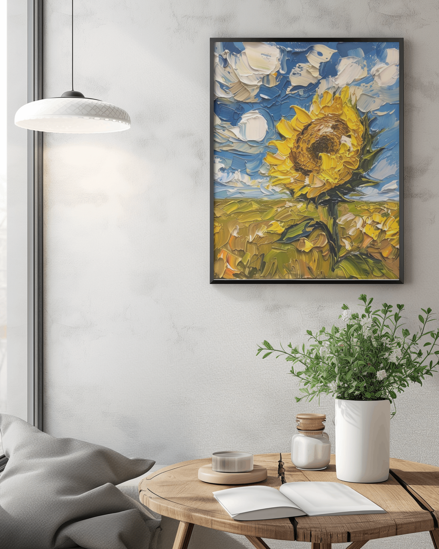 Sunny Day Canvas Painting