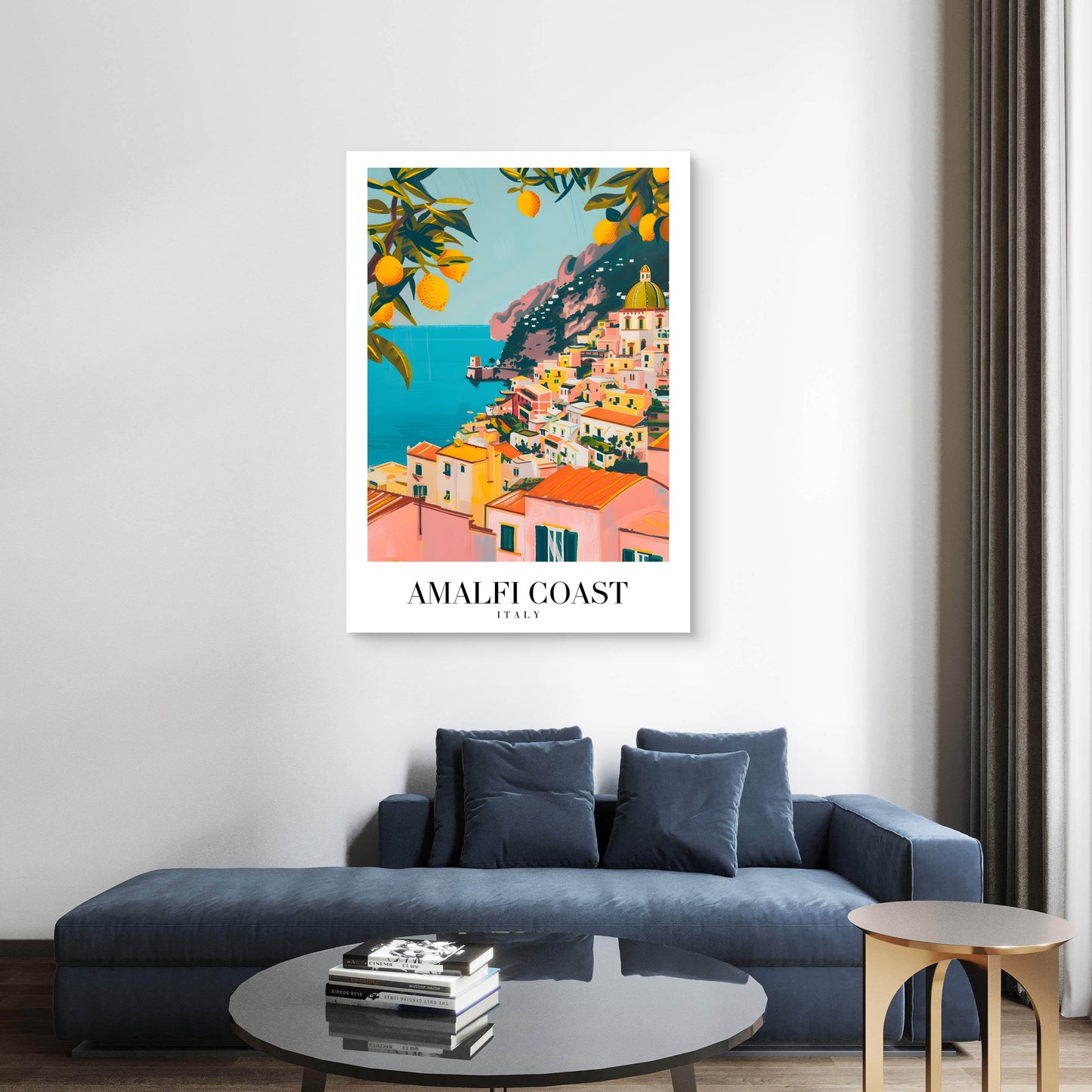 Amalfi Sun Canvas Painting