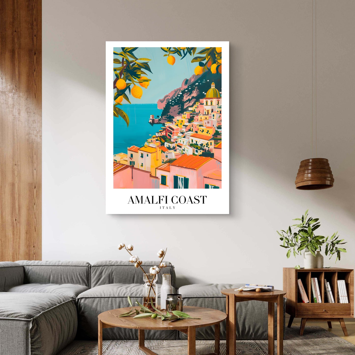 Amalfi Sun Canvas Painting