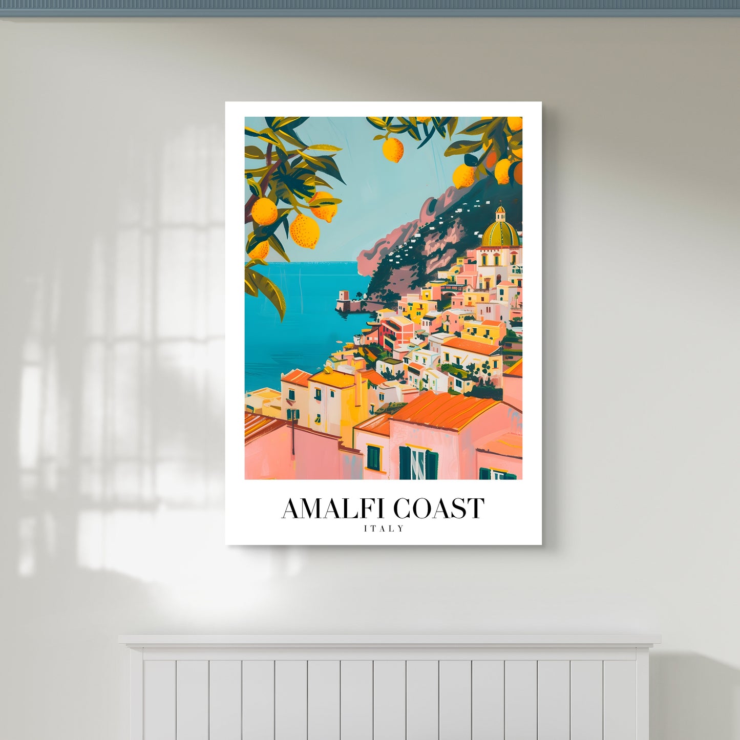 Amalfi Sun Canvas Painting