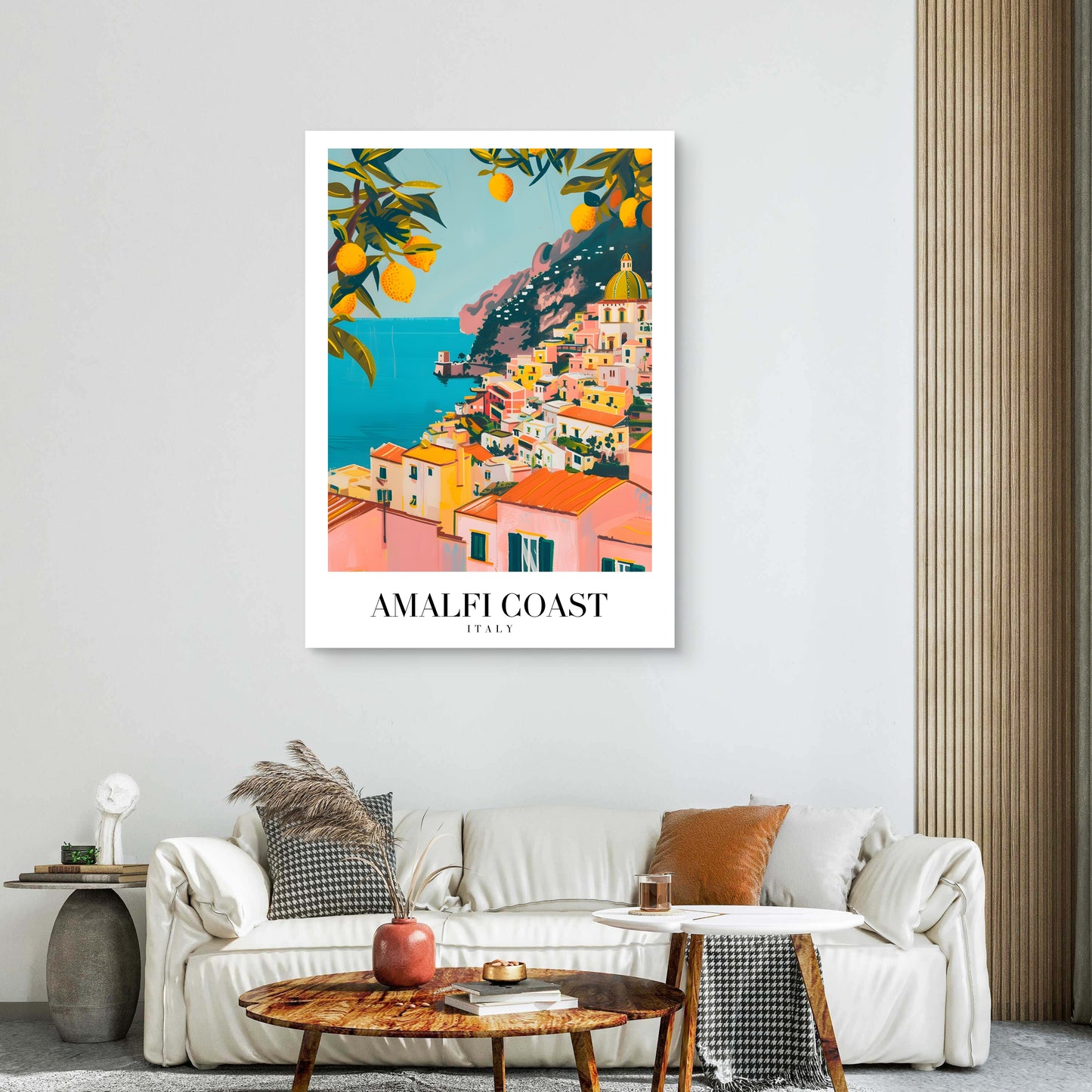 Amalfi Sun Canvas Painting