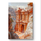 Petra, Jordan Canvas Painting