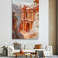 Petra, Jordan Canvas Painting