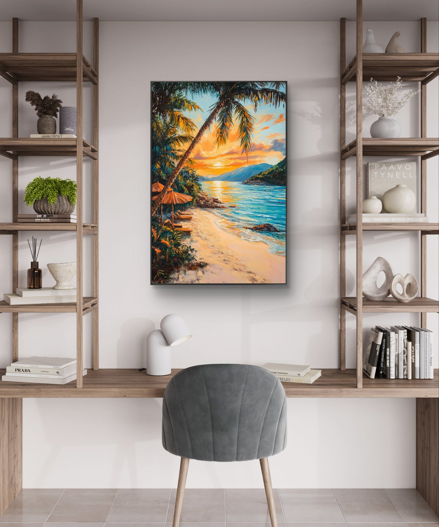 Thailand Coastline Canvas Painting