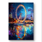 The London Eye by Night Canvas Painting